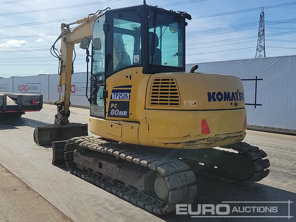 2019 Komatsu PC80MR-5 - Mini ekskavatorius: foto 3 2019 Komatsu PC80MR-5 - Mini ekskavatorius: foto 3
