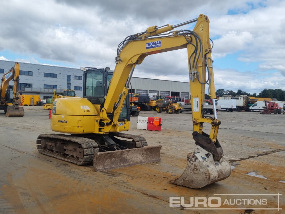 Mini ekskavatorius 2019 Komatsu PC80MR-5: foto 7
