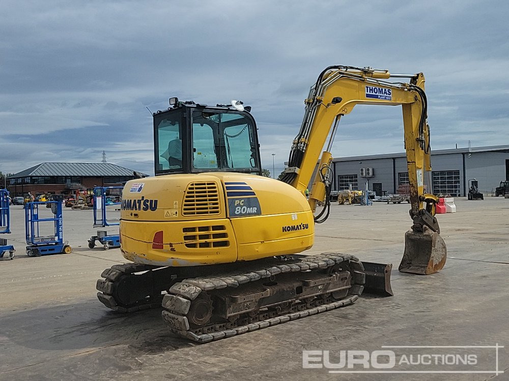 2019 Komatsu PC80MR-5 - Mini ekskavatorius: foto 5 2019 Komatsu PC80MR-5 - Mini ekskavatorius: foto 5