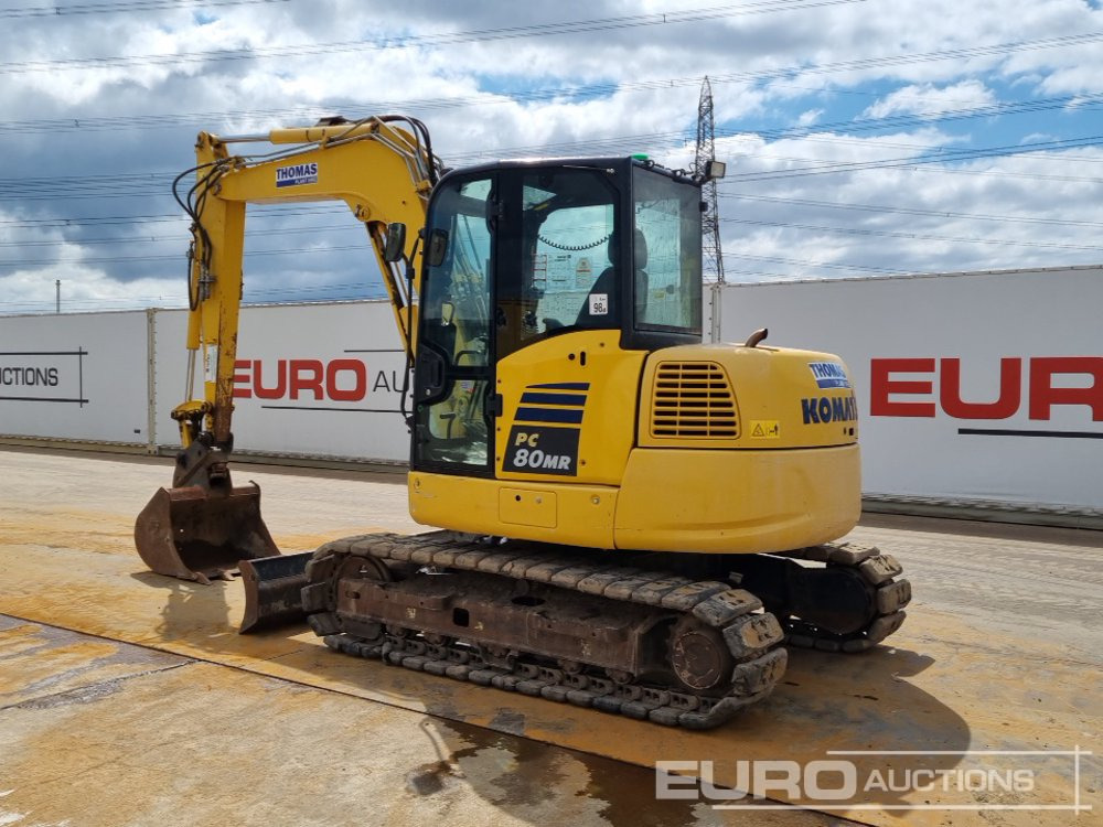 2019 Komatsu PC80MR-5 - Mini ekskavatorius: foto 3 2019 Komatsu PC80MR-5 - Mini ekskavatorius: foto 3
