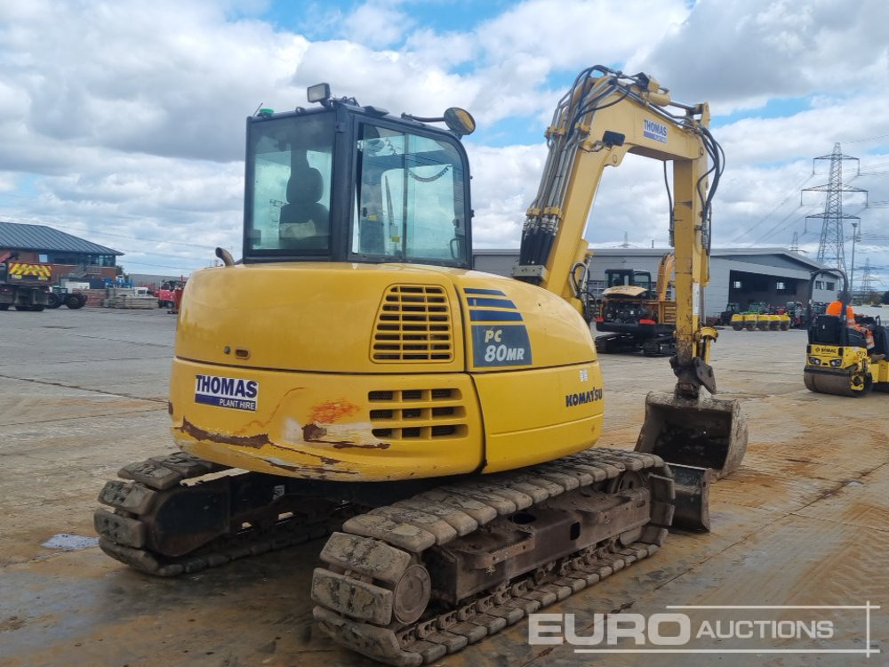 2019 Komatsu PC80MR-5 - Mini ekskavatorius: foto 5 2019 Komatsu PC80MR-5 - Mini ekskavatorius: foto 5