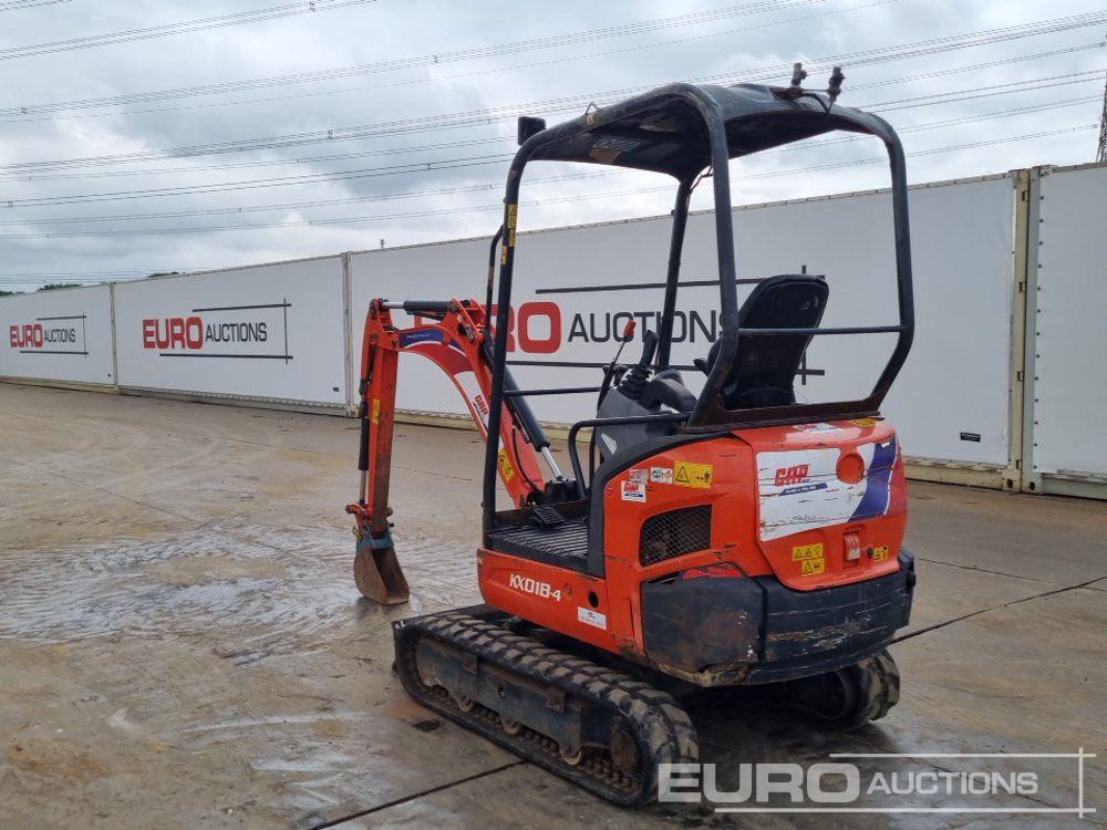 2019 Kubota KX018-4 - Mini ekskavatorius: foto 3 2019 Kubota KX018-4 - Mini ekskavatorius: foto 3