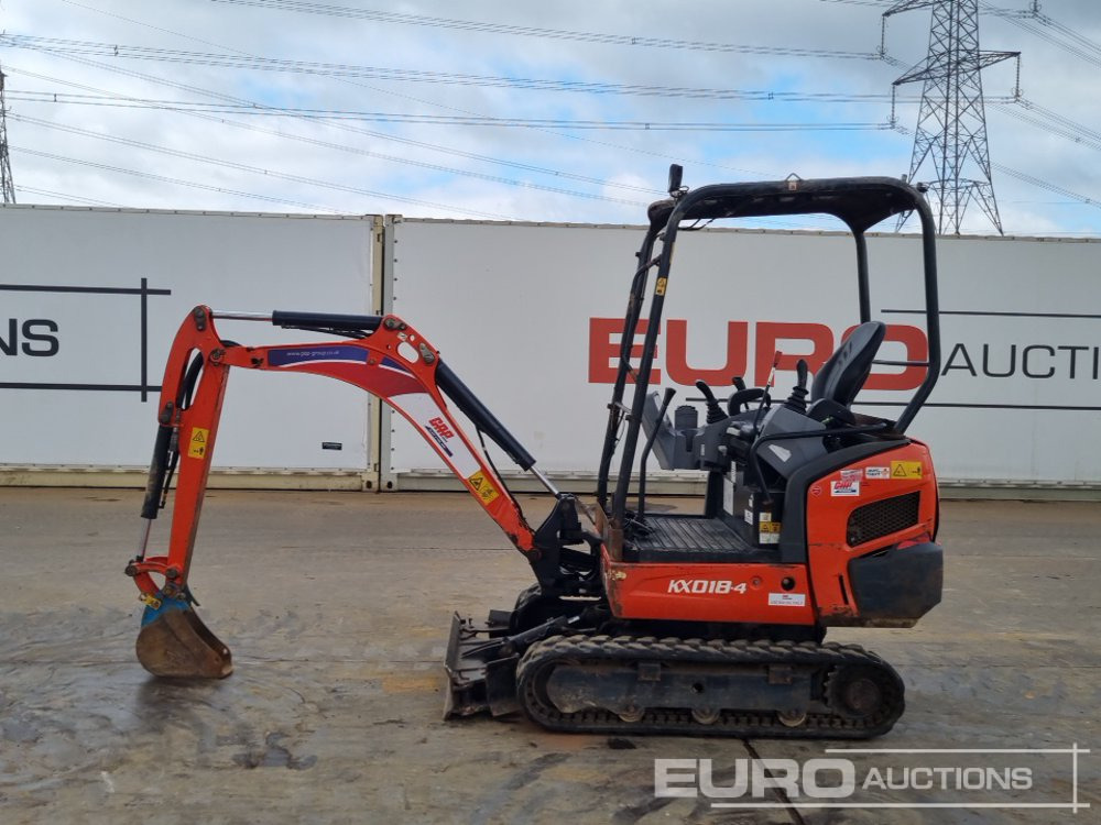 2019 Kubota KX018-4 - Mini ekskavatorius: foto 2 2019 Kubota KX018-4 - Mini ekskavatorius: foto 2