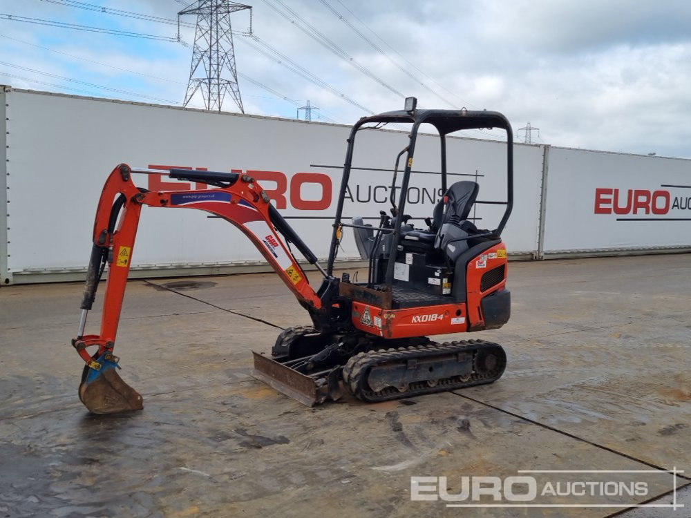 2019 Kubota KX018-4 - Mini ekskavatorius: foto 1 2019 Kubota KX018-4 - Mini ekskavatorius: foto 1