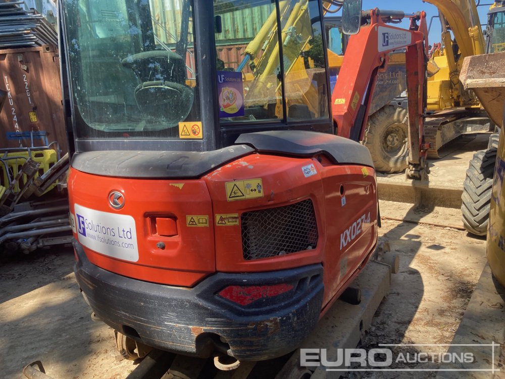 2019 Kubota KX027-4 - Mini ekskavatorius: foto 3 2019 Kubota KX027-4 - Mini ekskavatorius: foto 3