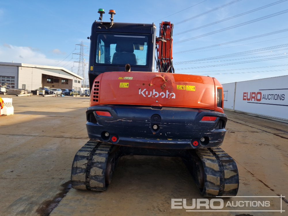 2019 Kubota KX080-4A2 - Mini ekskavatorius: foto 4 2019 Kubota KX080-4A2 - Mini ekskavatorius: foto 4