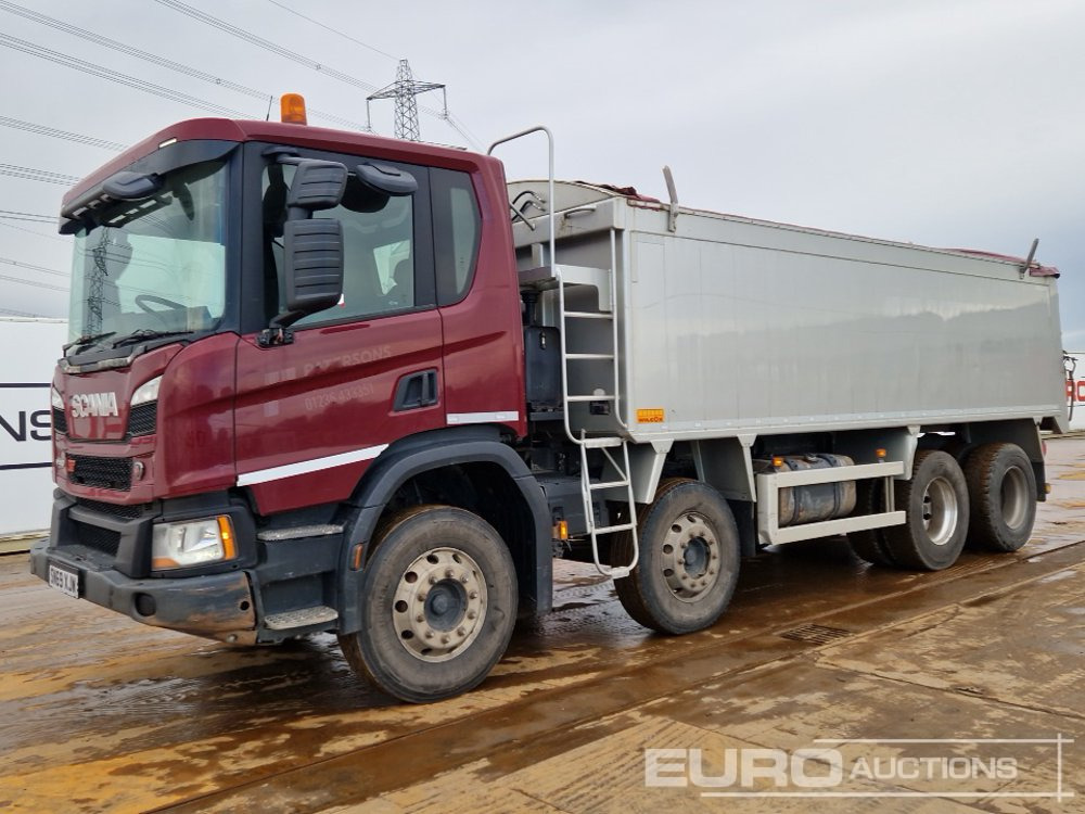 2019 Scania P410XT - Savivartis sunkvežimis: foto 1 2019 Scania P410XT - Savivartis sunkvežimis: foto 1