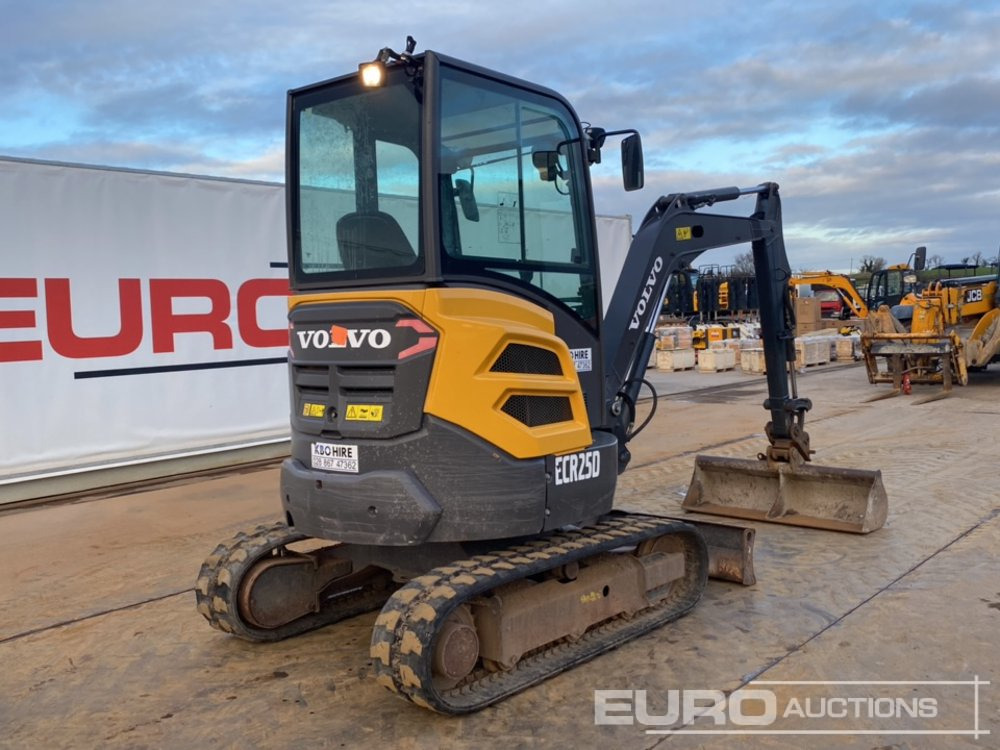 2019 Volvo ECR25D - Mini ekskavatorius: foto 5 2019 Volvo ECR25D - Mini ekskavatorius: foto 5