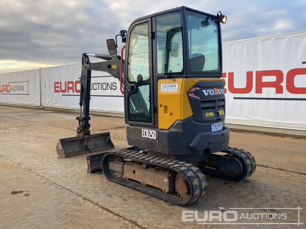 2019 Volvo ECR25D - Mini ekskavatorius: foto 3 2019 Volvo ECR25D - Mini ekskavatorius: foto 3