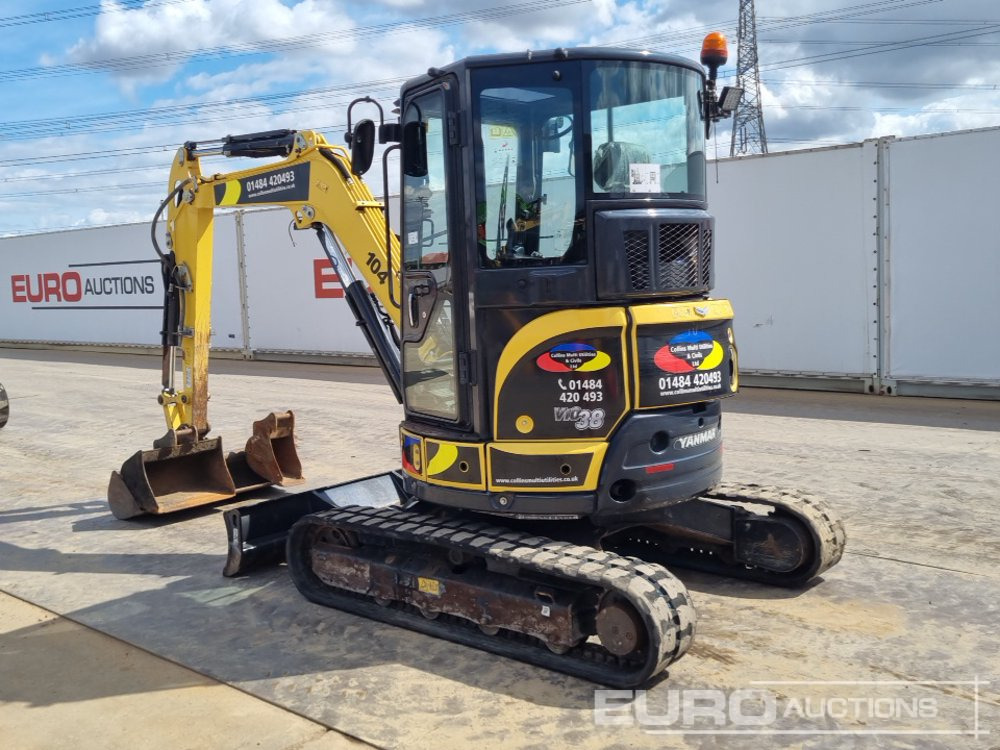 2019 Yanmar VIO38-6 - Mini ekskavatorius: foto 3 2019 Yanmar VIO38-6 - Mini ekskavatorius: foto 3