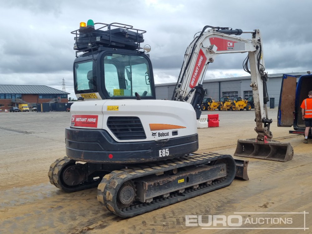 2020 Bobcat E85 - Mini ekskavatorius: foto 5 2020 Bobcat E85 - Mini ekskavatorius: foto 5