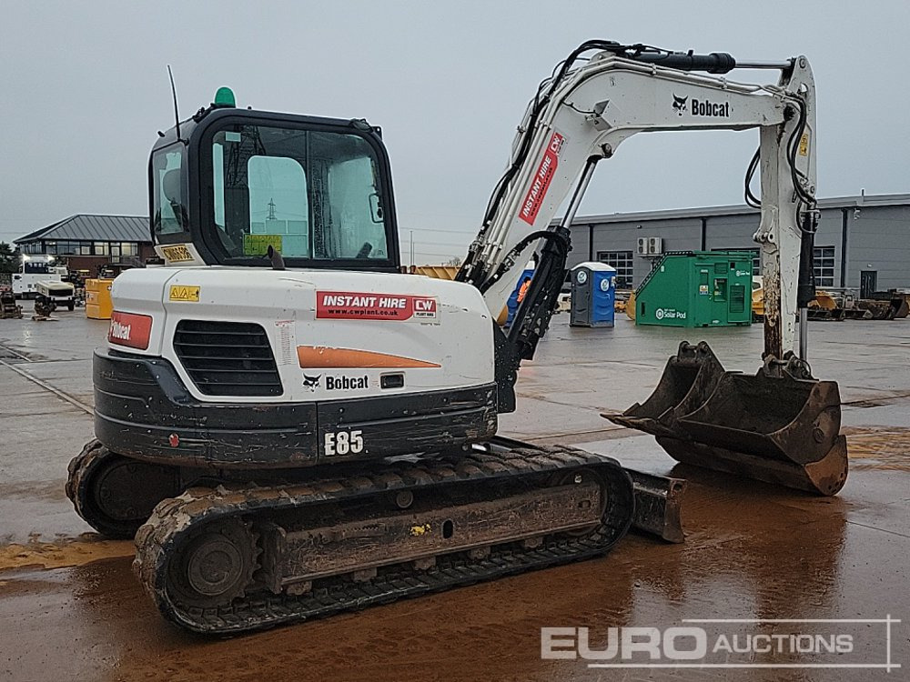2020 Bobcat E85 - Mini ekskavatorius: foto 5 2020 Bobcat E85 - Mini ekskavatorius: foto 5