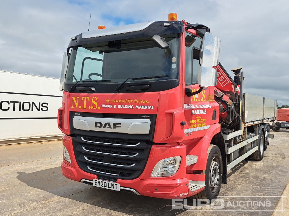 2020 DAF CF 320 - Platforminis/ Bortinis sunkvežimis: foto 1 2020 DAF CF 320 - Platforminis/ Bortinis sunkvežimis: foto 1