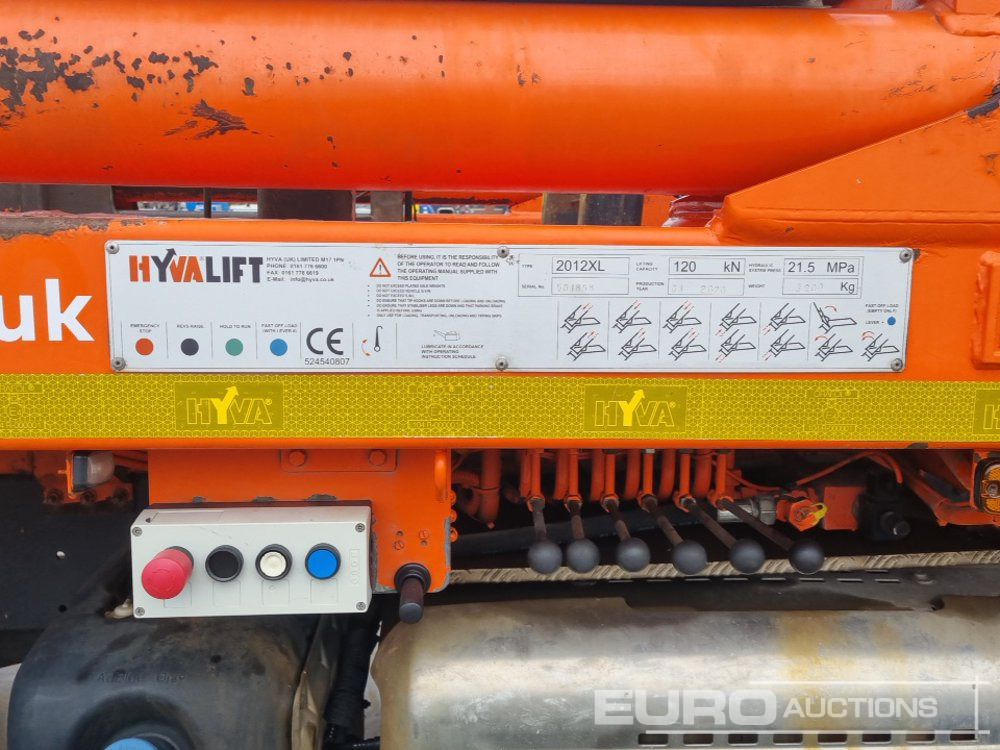 Nuožulnaus pakėlimo ant platformos sunkvežimis 2020 DAF LF260: foto 24