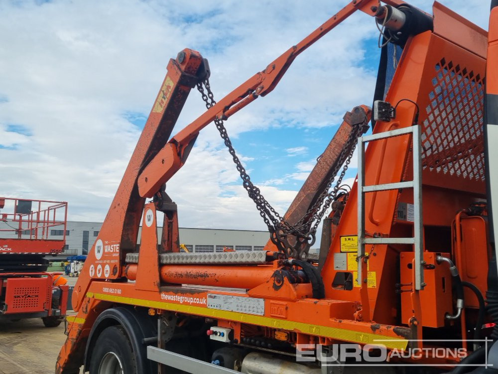 Nuožulnaus pakėlimo ant platformos sunkvežimis 2020 DAF LF260: foto 22