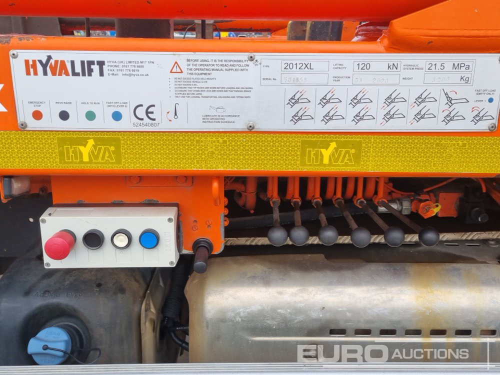 Nuožulnaus pakėlimo ant platformos sunkvežimis 2020 DAF LF260: foto 23