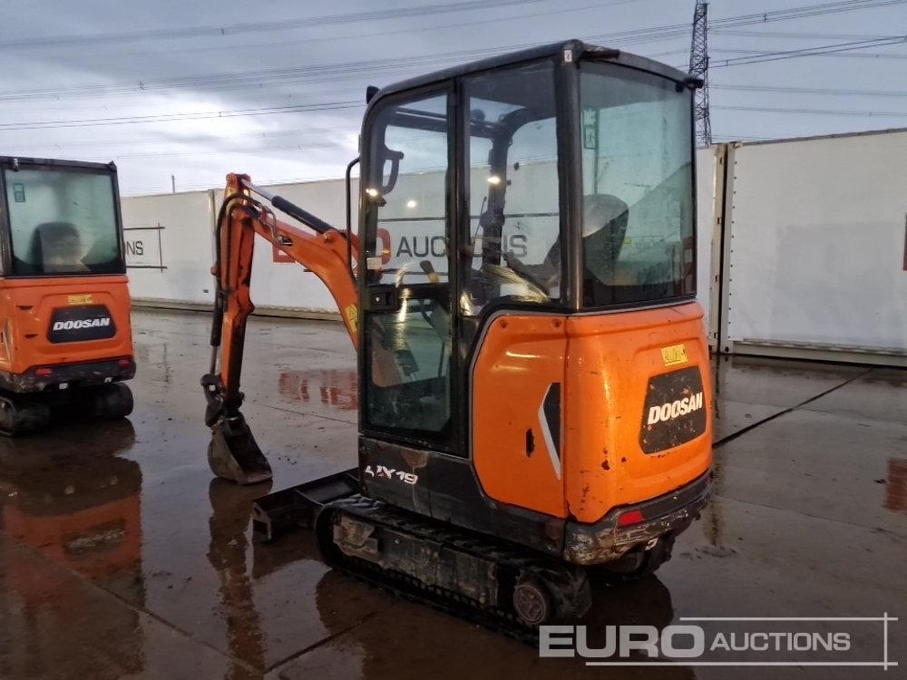 2020 Doosan DX19 - Mini ekskavatorius: foto 3 2020 Doosan DX19 - Mini ekskavatorius: foto 3