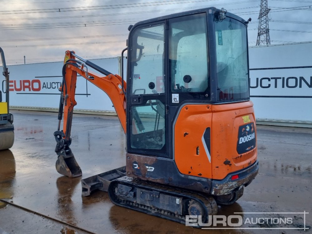 2020 Doosan DX19 - Mini ekskavatorius: foto 3 2020 Doosan DX19 - Mini ekskavatorius: foto 3