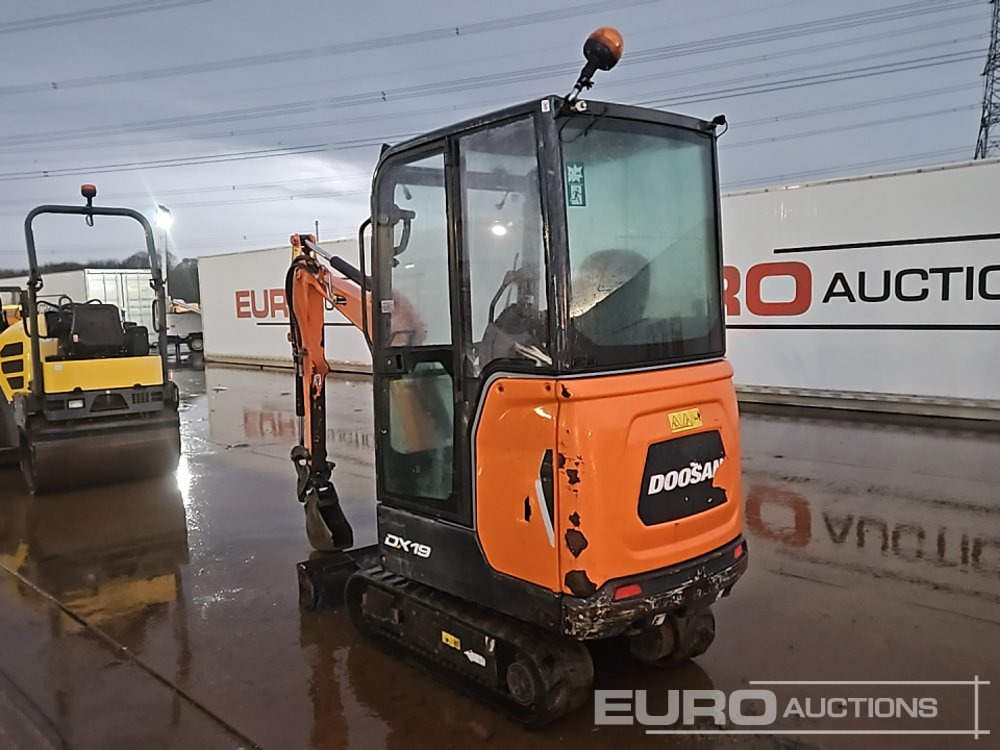 2020 Doosan DX19 - Mini ekskavatorius: foto 3 2020 Doosan DX19 - Mini ekskavatorius: foto 3