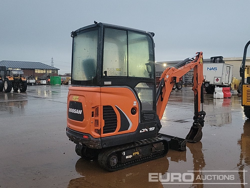 2020 Doosan DX19 - Mini ekskavatorius: foto 5 2020 Doosan DX19 - Mini ekskavatorius: foto 5