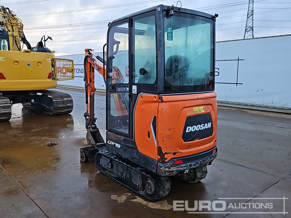 2020 Doosan DX19 - Mini ekskavatorius: foto 4 2020 Doosan DX19 - Mini ekskavatorius: foto 4