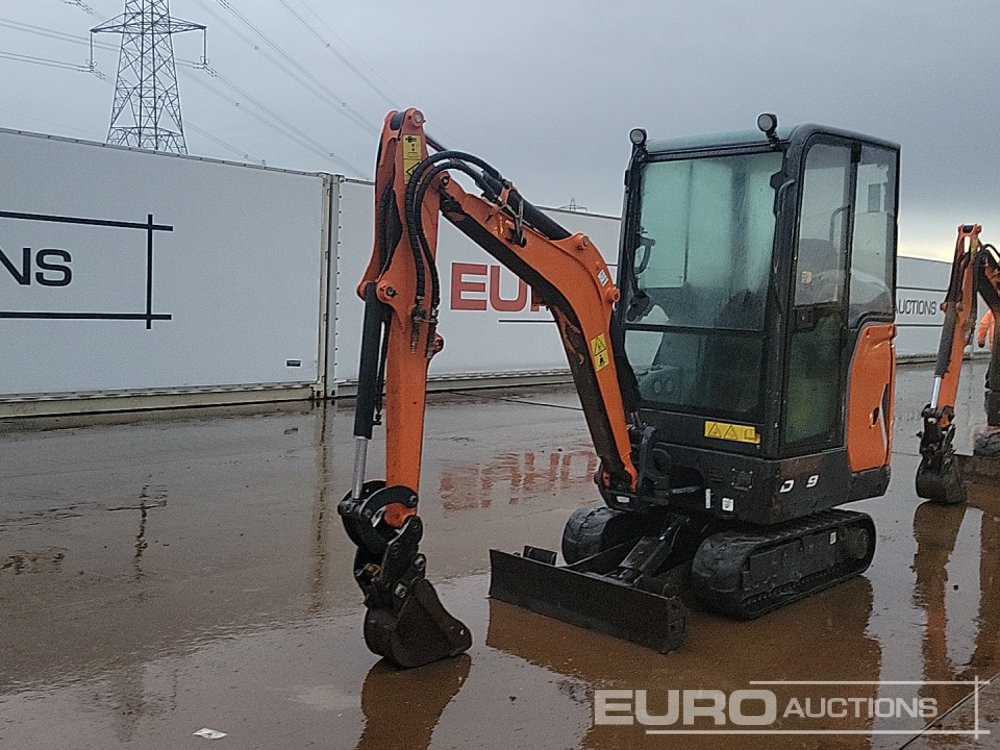 2020 Doosan DX19 - Mini ekskavatorius: foto 1 2020 Doosan DX19 - Mini ekskavatorius: foto 1