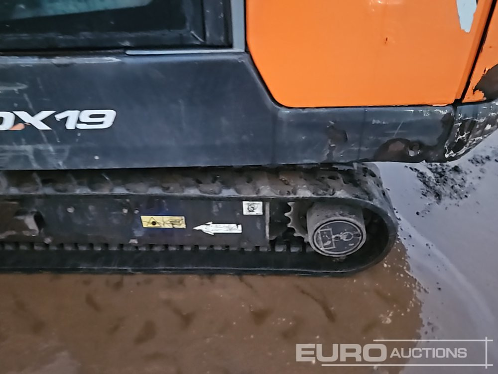 Mini ekskavatorius 2020 Doosan DX19: foto 11