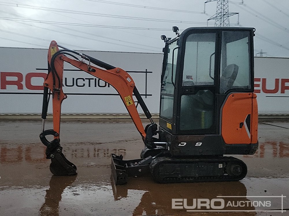 2020 Doosan DX19 - Mini ekskavatorius: foto 2 2020 Doosan DX19 - Mini ekskavatorius: foto 2