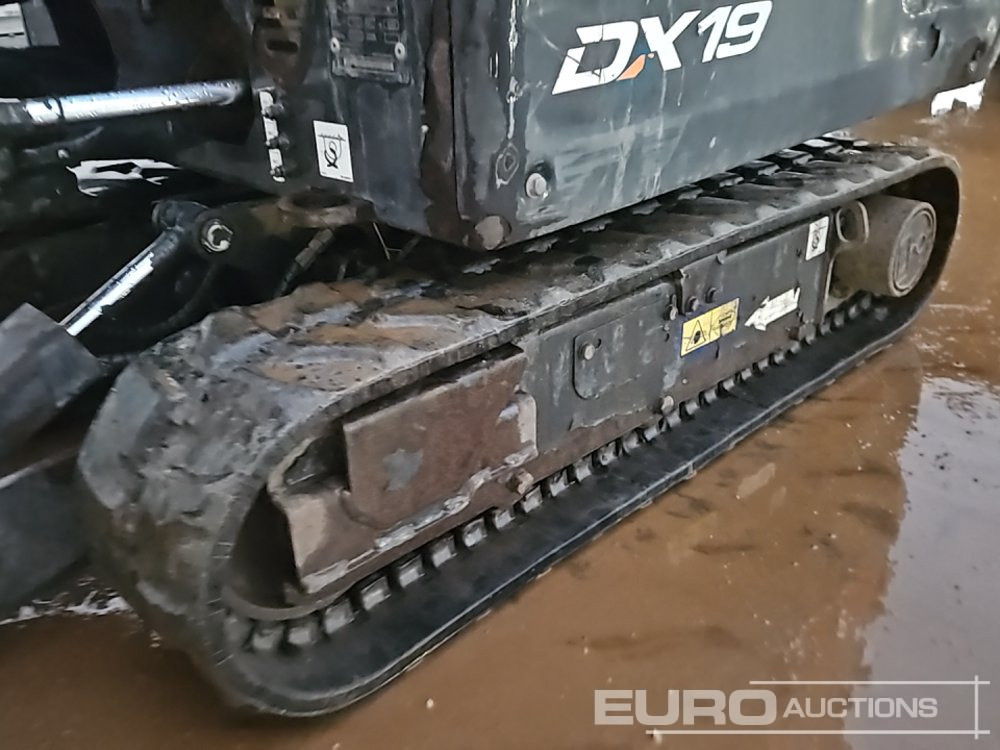 Mini ekskavatorius 2020 Doosan DX19: foto 9