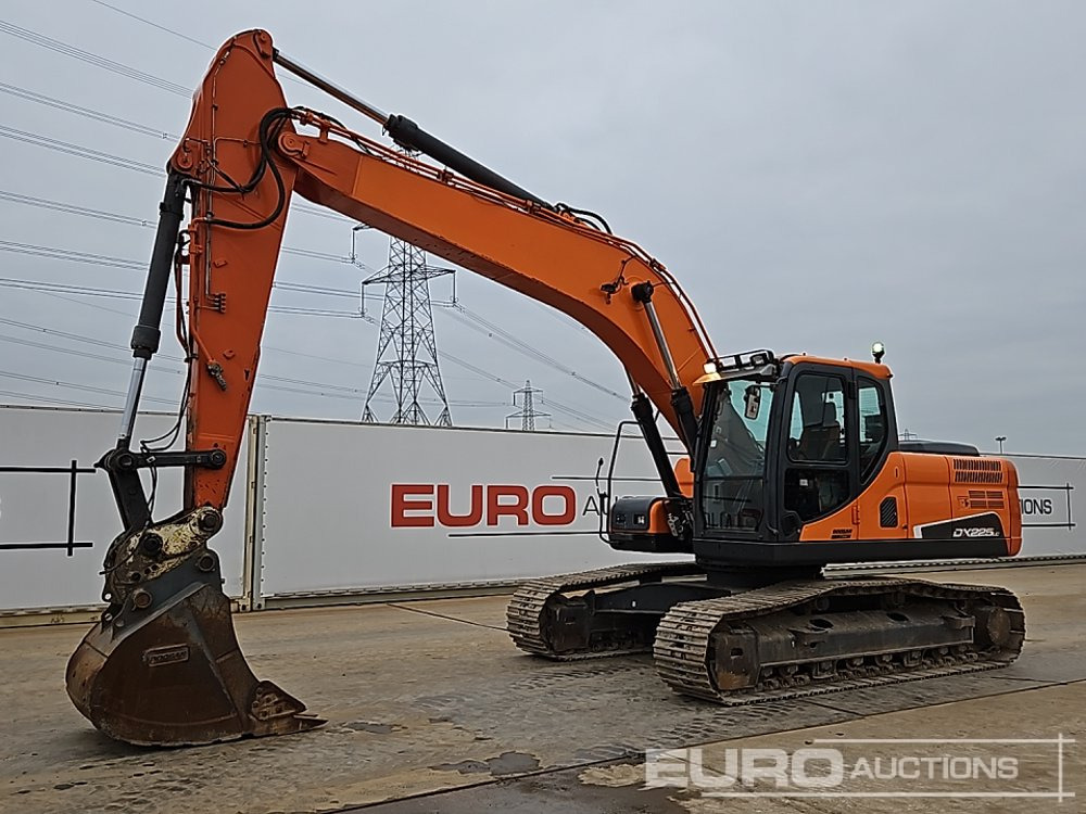 2020 Doosan DX225LC - Vikšrinis ekskavatorius: foto 1 2020 Doosan DX225LC - Vikšrinis ekskavatorius: foto 1