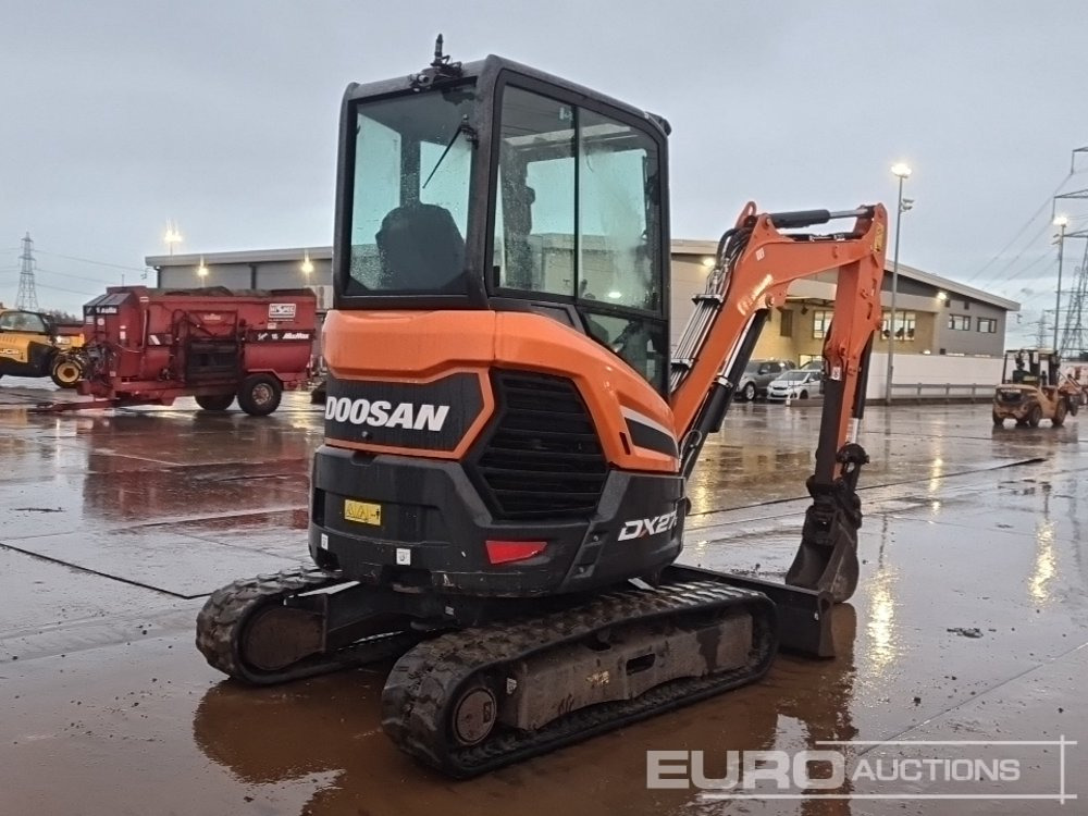 2020 Doosan DX27Z - Mini ekskavatorius: foto 5 2020 Doosan DX27Z - Mini ekskavatorius: foto 5