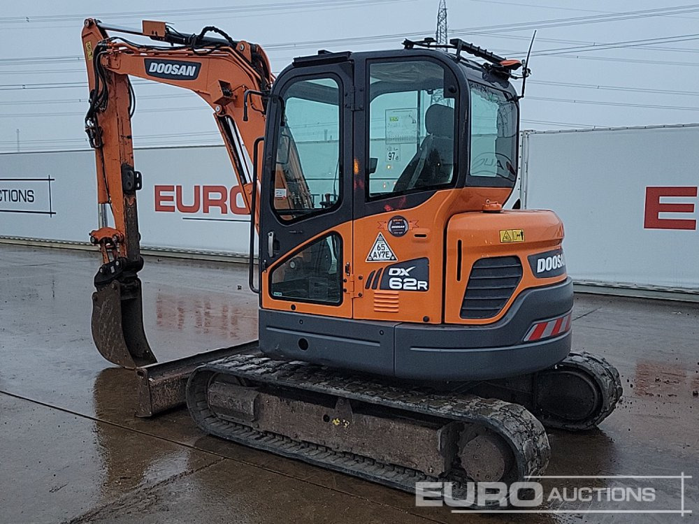 2020 Doosan DX62R-3 - Mini ekskavatorius: foto 3 2020 Doosan DX62R-3 - Mini ekskavatorius: foto 3