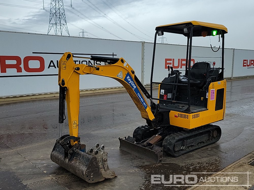 2020 JCB 16C-1 - Mini ekskavatorius: foto 1 2020 JCB 16C-1 - Mini ekskavatorius: foto 1