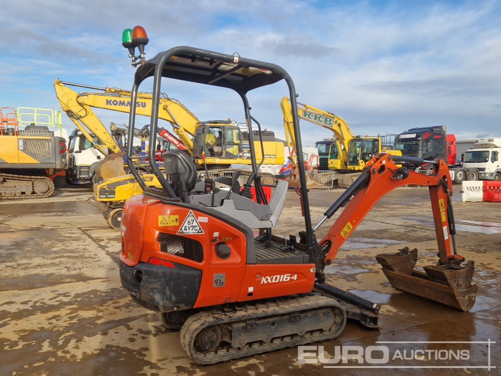2020 Kubota KX016-4 - Mini ekskavatorius: foto 5 2020 Kubota KX016-4 - Mini ekskavatorius: foto 5