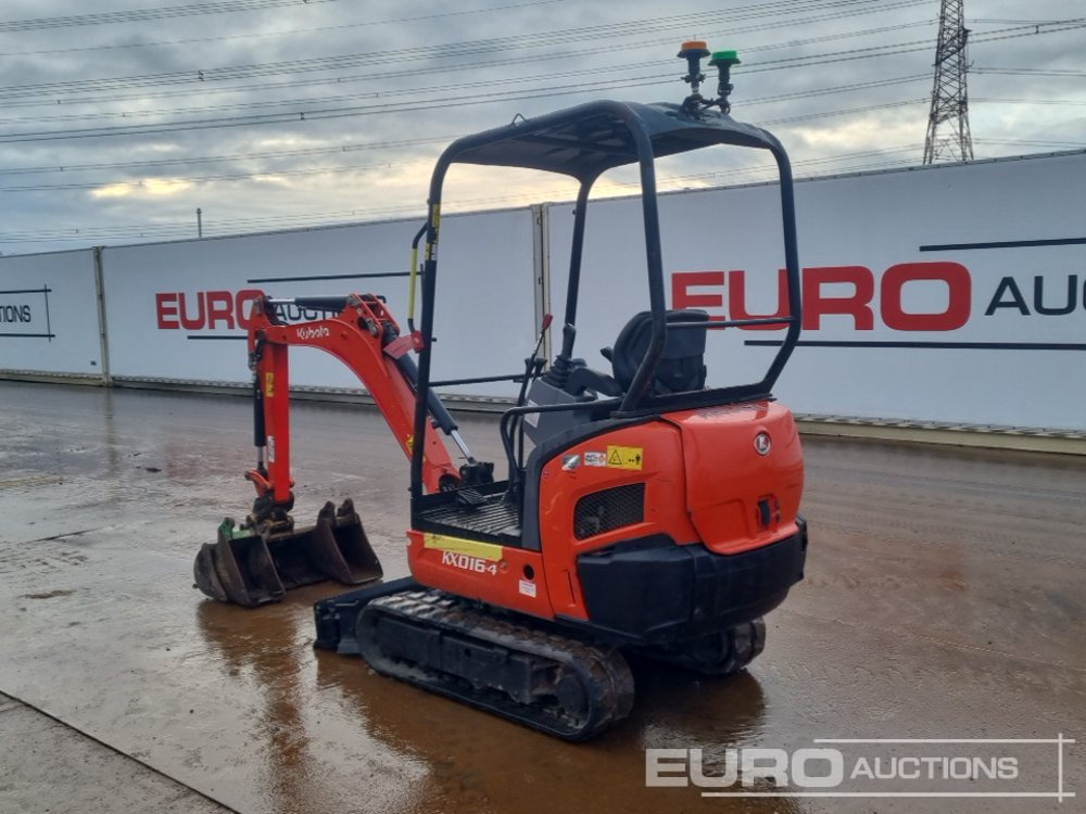 2020 Kubota KX016-4 - Mini ekskavatorius: foto 3 2020 Kubota KX016-4 - Mini ekskavatorius: foto 3