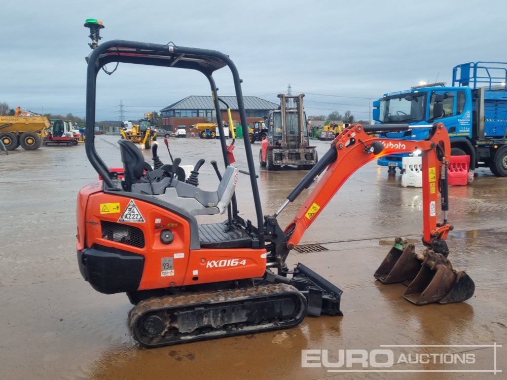 2020 Kubota KX016-4 - Mini ekskavatorius: foto 5 2020 Kubota KX016-4 - Mini ekskavatorius: foto 5
