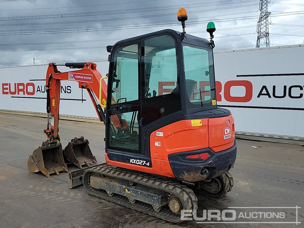 2020 Kubota KX027-4 - Mini ekskavatorius: foto 3 2020 Kubota KX027-4 - Mini ekskavatorius: foto 3