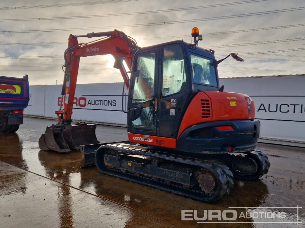 2020 Kubota KX080-4A2 - Mini ekskavatorius: foto 3 2020 Kubota KX080-4A2 - Mini ekskavatorius: foto 3