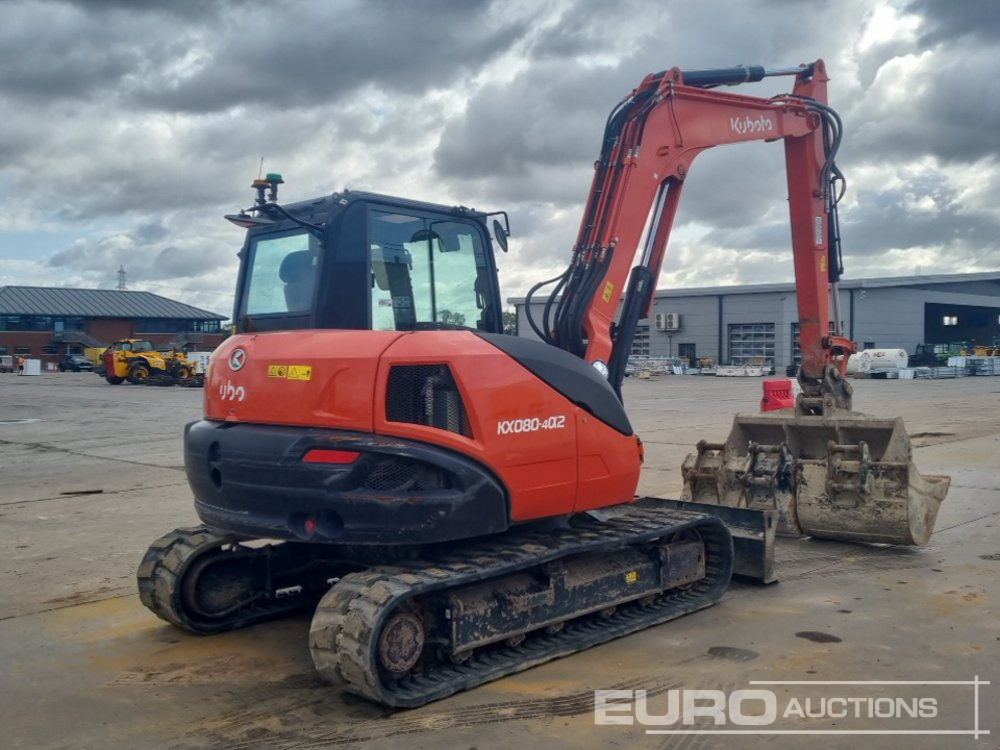 2020 Kubota KX080-4A2 - Mini ekskavatorius: foto 5 2020 Kubota KX080-4A2 - Mini ekskavatorius: foto 5