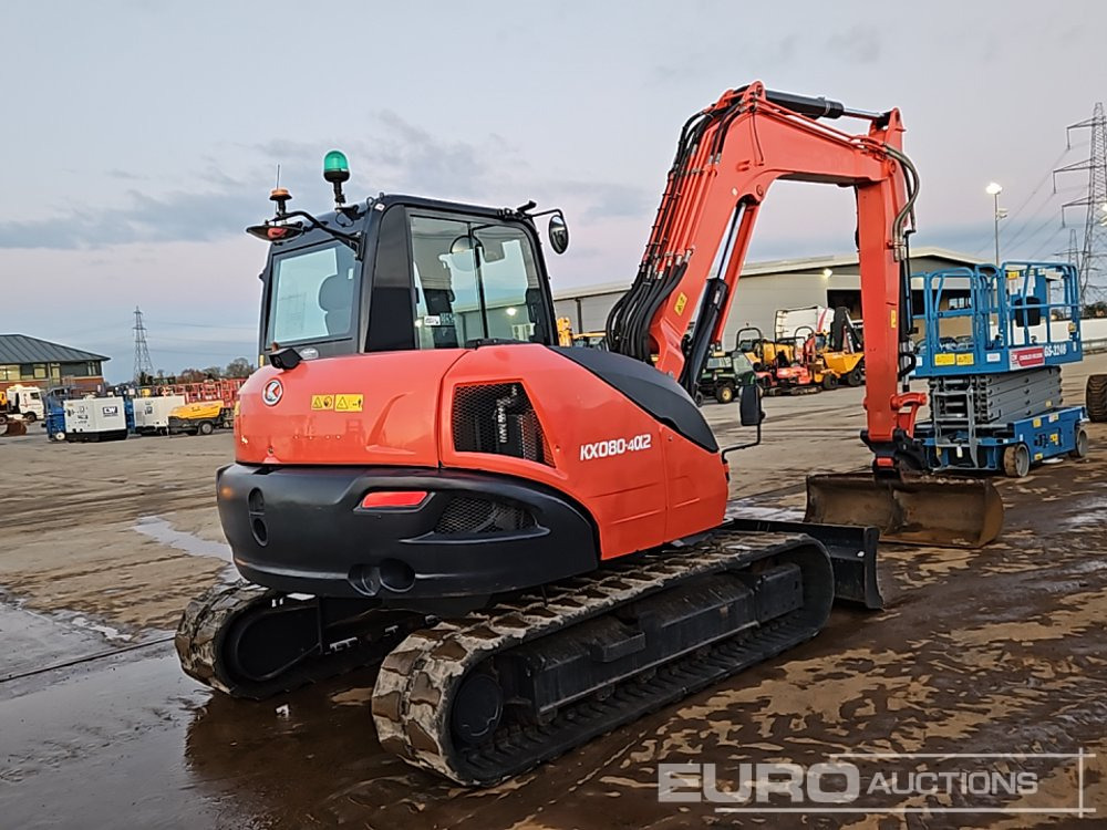 2020 Kubota KX080-4A2 - Mini ekskavatorius: foto 5 2020 Kubota KX080-4A2 - Mini ekskavatorius: foto 5