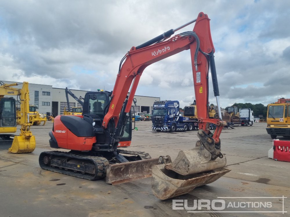 Mini ekskavatorius 2020 Kubota KX080-4A2: foto 7