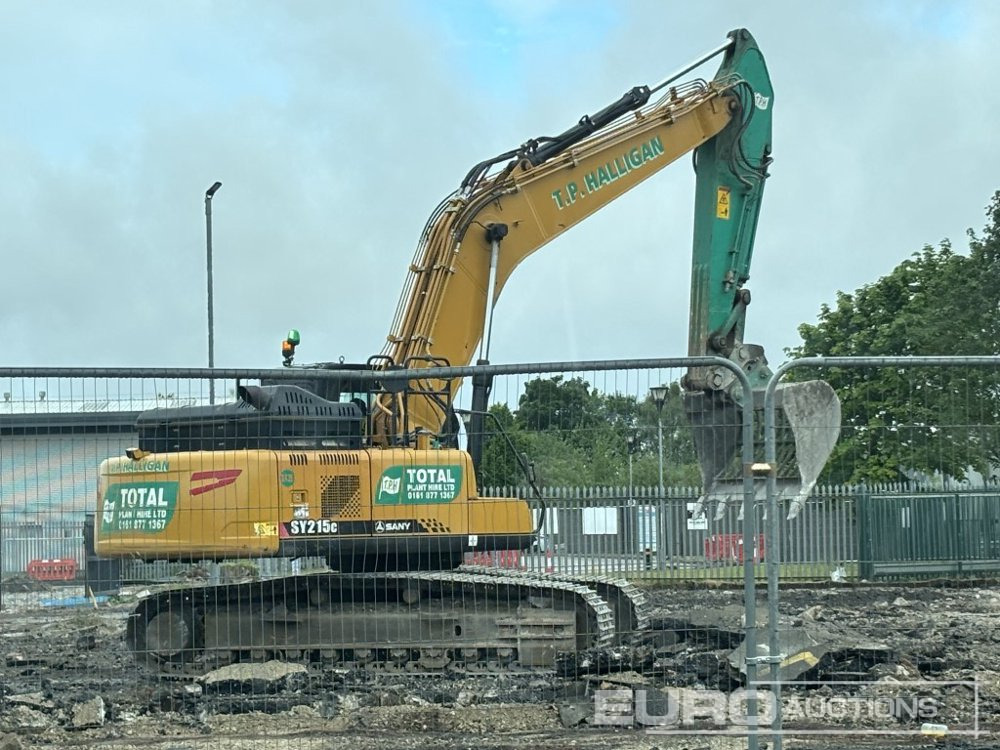 2020 Sany SY215C - Vikšrinis ekskavatorius: foto 5 2020 Sany SY215C - Vikšrinis ekskavatorius: foto 5