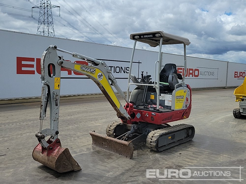 2020 Takeuchi TB216 - Mini ekskavatorius: foto 1 2020 Takeuchi TB216 - Mini ekskavatorius: foto 1