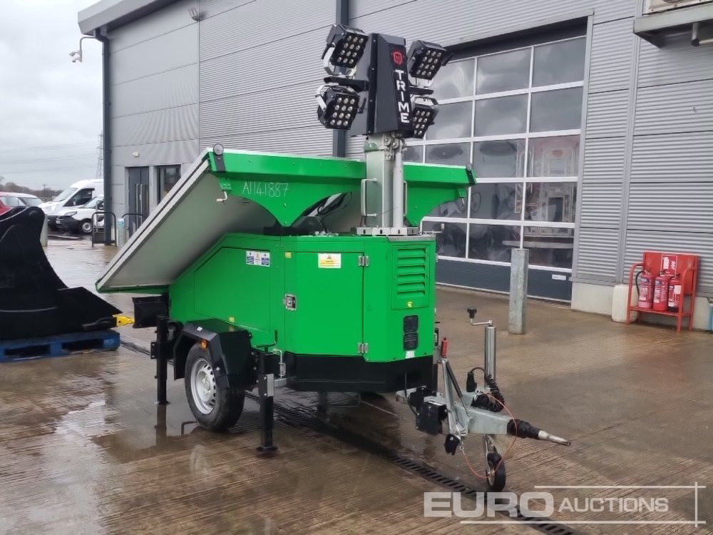 Apšvietimo bokštas 2020 Trime X-Solar Single Axle Solar Powered LED Lighting Tower: foto 7 Apšvietimo bokštas 2020 Trime X-Solar Single Axle Solar Powered LED Lighting Tower: foto 7