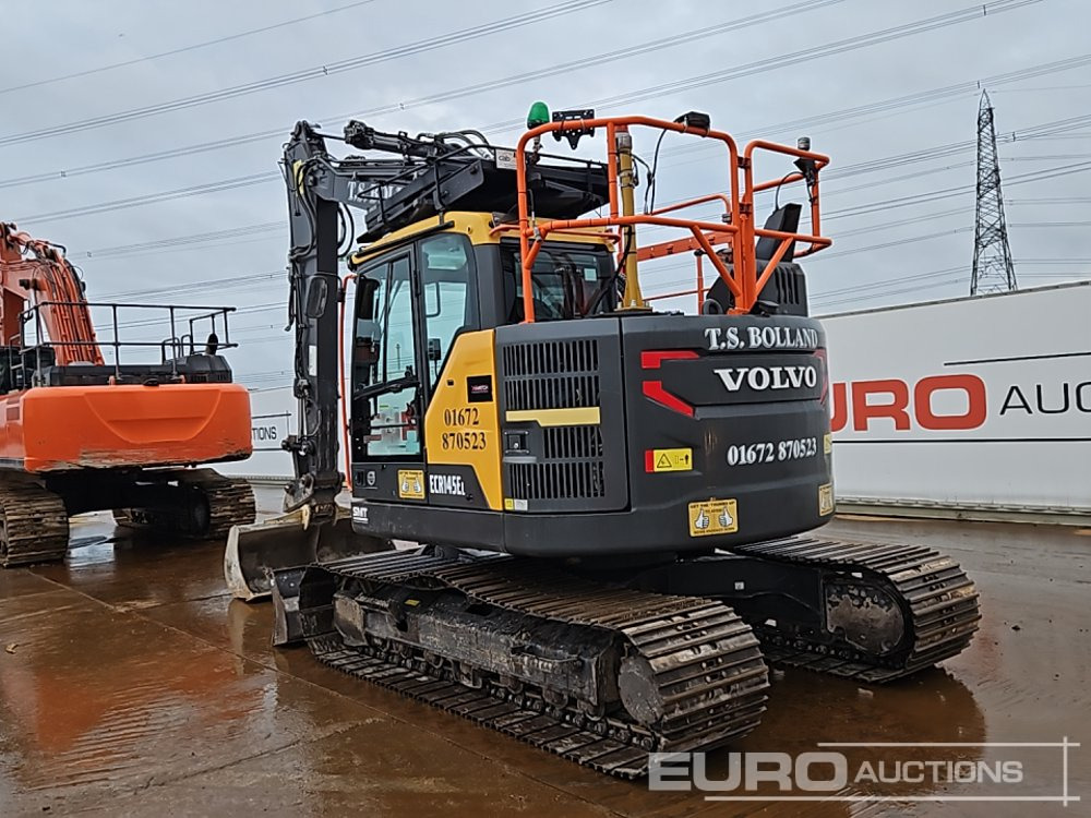 2020 Volvo ECR145EL - Vikšrinis ekskavatorius: foto 3 2020 Volvo ECR145EL - Vikšrinis ekskavatorius: foto 3