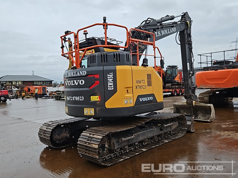 2020 Volvo ECR145EL - Vikšrinis ekskavatorius: foto 5 2020 Volvo ECR145EL - Vikšrinis ekskavatorius: foto 5