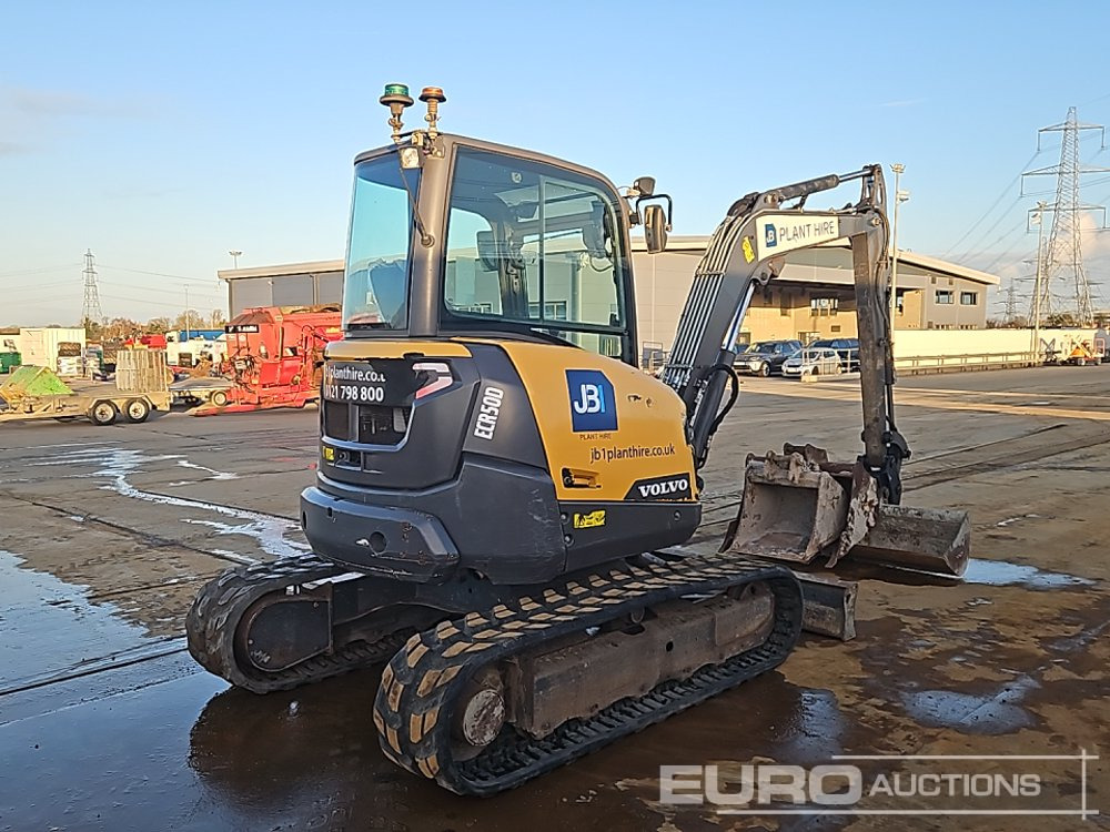 2020 Volvo ECR50D - Mini ekskavatorius: foto 5 2020 Volvo ECR50D - Mini ekskavatorius: foto 5