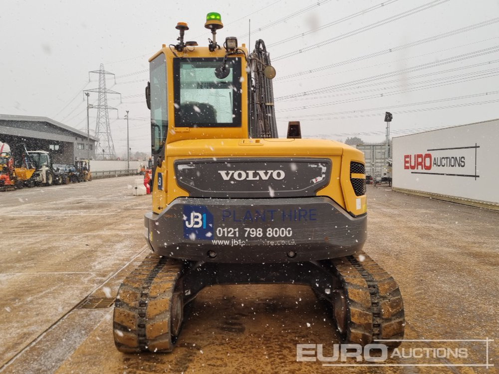 2020 Volvo ECR88D - Mini ekskavatorius: foto 4 2020 Volvo ECR88D - Mini ekskavatorius: foto 4
