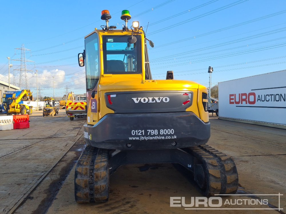 2020 Volvo ECR88D - Mini ekskavatorius: foto 4 2020 Volvo ECR88D - Mini ekskavatorius: foto 4