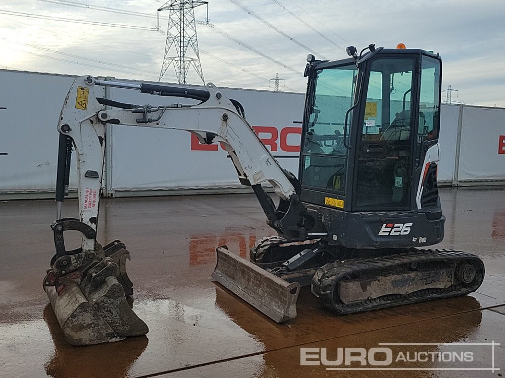 2021 Bobcat E26 - Mini ekskavatorius: foto 1 2021 Bobcat E26 - Mini ekskavatorius: foto 1